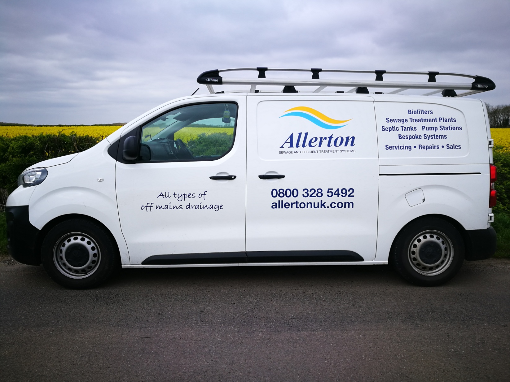 Allerton British Water Accreditation Van