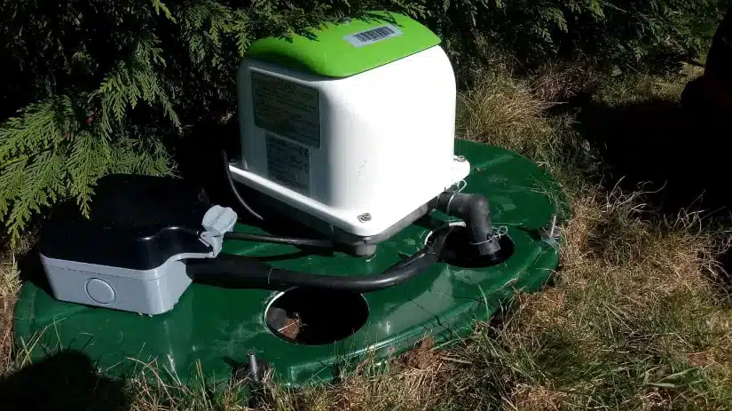 Inside kiosk with ConSept air blower