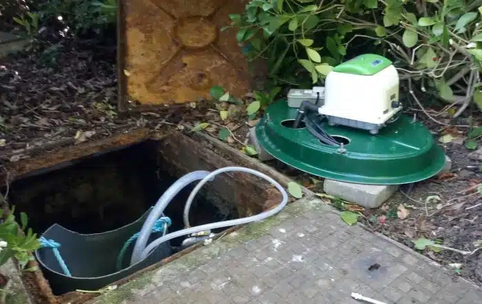 outlet pipe cable consept installation