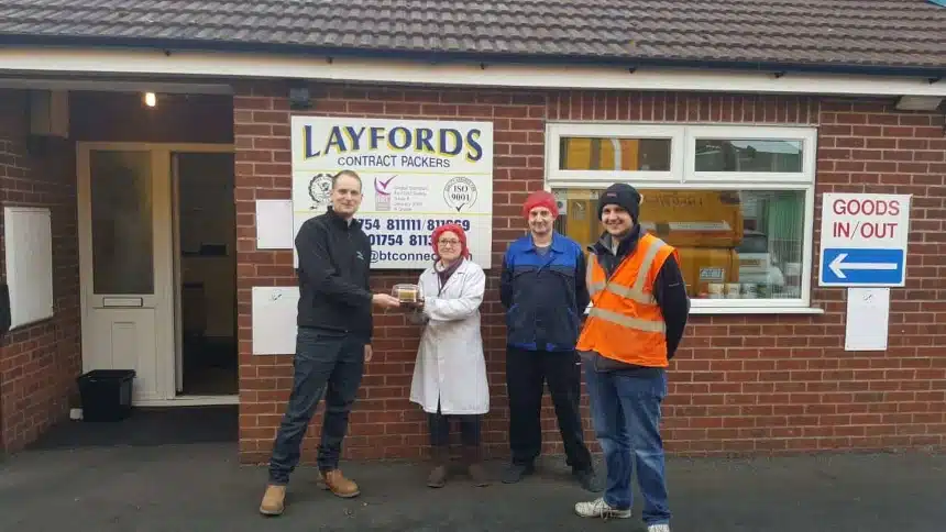 layfords contract packers 25 years