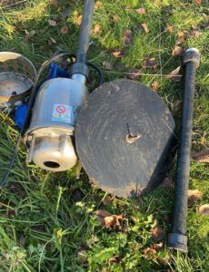 Irrigation outlet pump servicing and cleaning by Allerton engineers