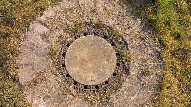 Manhole cover Allerton Sewage Treatment