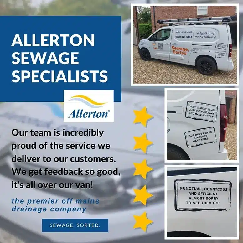 allerton septic tank company reviews sewage sorted