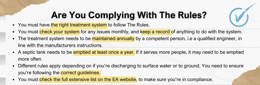 are you complying with the binding rules